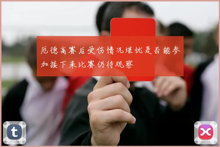 厄德高赛后受伤情况堪忧是否能参加接下来比赛仍待观察