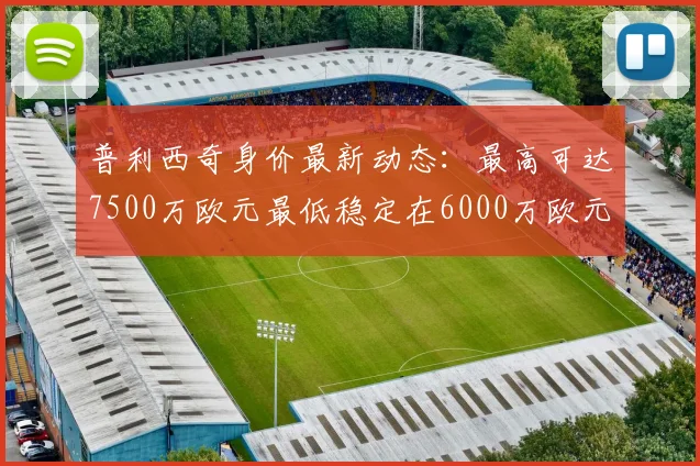 普利西奇身价最新动态：最高可达7500万欧元最低稳定在6000万欧元